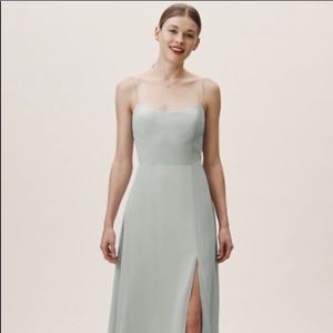 Jenny Yoo Kiara Bridesmaid Dress in Morning Mist